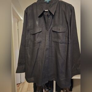 Ralph Lauren Dark Linen Shirt